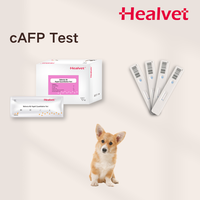 Healvet - Prueba Rápida Cuantitativa de Alfa-Fetoproteína (AFP) Canina, Analizador de Inmunoensayo de Fluorescencia Veterinaria