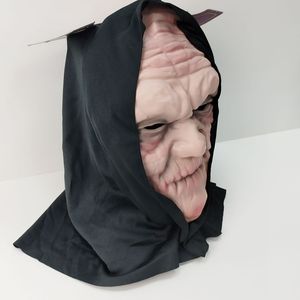 Party Favor 1 PC réaliste vieil homme grand-père masque doux Latex masque complet pour Halloween fête carnaval thème spectacle jouer - Product Image 4
