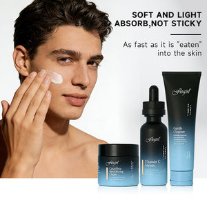 Produits de <span class=keywords><strong>soin</strong></span> de la <span class=keywords><strong>peau</strong></span> anti-âge naturels et biologiques en marque privée, crème, sérum, nettoyant, ensemble de soins de la <span class=keywords><strong>peau</strong></span> pour hommes en 3 pièces - Product Image 2