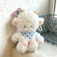 Gantungan Kunci Boneka Domba Lucu 20cm, Boneka Domba Lembut, Hiasan Tas, Gantungan Tali, Dekorasi Kunci Ransel & Meja