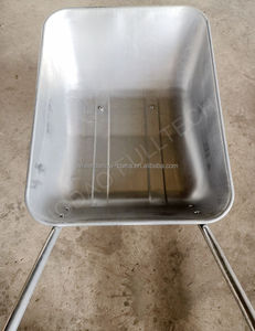 รถเข็นล้อนิวเมติกสำหรับใช้กลางแจ้งทำจากเหล็ก WB6400รถสาลี่ WB6400รถสาลี่ใช้งานหนักรุ่นฝรั่งเศส - Product Image 3