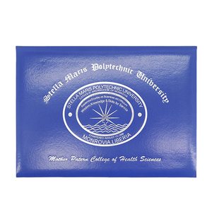 شعار مخصص ، شهادة جامعية ناعمة باللون الأزرق ، وغطاء الشهادة ، * 11 مع ختم مخصص ، منتج حفظ الملفات - Product Image 2