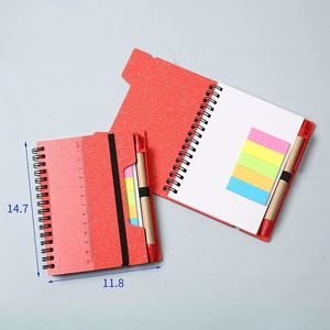 Custom Refillable Sticky Notes Binder Repositionable Memo <b>Pad</b> Set with Index Tabs and Die Cut Shapes for Promotional Branding - Product Image 4