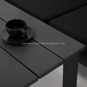 Muebles de Jardín de Alta Gama en Forma de L con Recubrimiento en Polvo, Conjunto de Esquina para Patio - Product Image 6