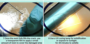 Resina Liquida per <span class=keywords><strong>Riparazione</strong></span> Parabrezza USA 5ml Liquido per <span class=keywords><strong>Riparazione</strong></span> Vetri <span class=keywords><strong>Auto</strong></span> per Finestrini <span class=keywords><strong>Auto</strong></span> - Product Image 6