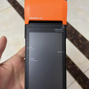 Terminal <span class=keywords><strong>de</strong></span> point <span class=keywords><strong>de</strong></span> vente <span class=keywords><strong>mobile</strong></span> portable Sunmi V2 POS Android 11 NFC avec écran tactile, caisse enregistreuse <span class=keywords><strong>de</strong></span> vente au détail - Product Image 1