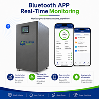 Batería LiFePO4 51.2V 300Ah 400Ah 600Ah 1000Ah de Grado A, Sistema de Almacenamiento de Energía Solar para el Hogar, Conexión Vertical, Listo para Usar, Garantía de 10 Años
