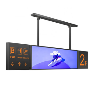 สินค้ามาใหม่ จอแสดงผลโฆษณาแบบยืดสองด้านขนาด 29 นิ้ว จอ LCD ตั้งพื้น ป้ายดิจิทัลแบบแขวน - Product Image 6
