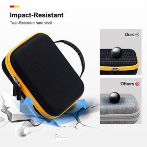 Mallette à outils pour multimètres numériques pour testeurs électriques de poche, large poignée en caoutchouc, étui de chute solide en EVA - Product Image 5