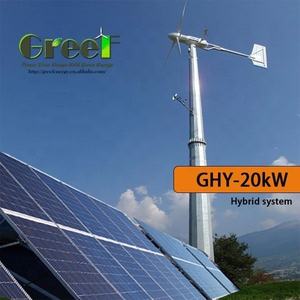 20KW 고성능 전기 태양 바람 터빈 발전기 키트 태양 하이브리드 시스템 - Product Image 6