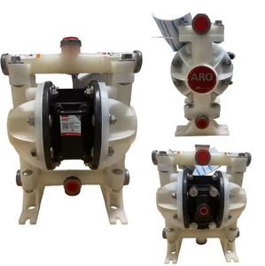 Bomba Neumática de Doble Diafragma AODD de 0.5 Pulgadas, Modelo 66605K-444, con Carcasa de PVDF y Diafragmas de PTFE - Product Image 1
