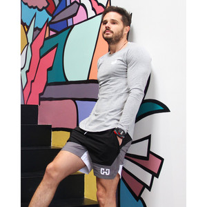 Camisa de Manga Larga para Hombre Academy con Doble Flecha en el Pecho - Gris - Product Image 6