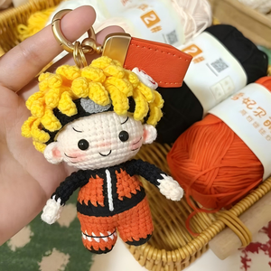 Muñecas <span class=keywords><strong>de</strong></span> Ganchillo Personalizadas, Adornos <span class=keywords><strong>de</strong></span> Peluche <span class=keywords><strong>de</strong></span> Anime Hechos a Mano, Regalos Ideales para Colección y Festivales - Product Image 3
