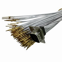 Câble D-SUB 9 mâles à sertir TE Original 205204-4+66507-1 UL1569-22AWG à âme en cuivre isolé PVC, longueur 300 mm, pour Linksunet