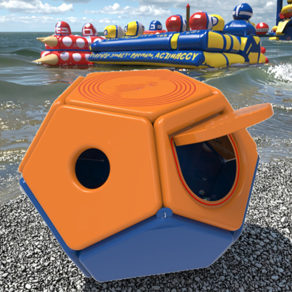 Ice Rescue Inflatables Inflatable Tsunami Life Raft Water Rescue Equipment with Over 500kg ...