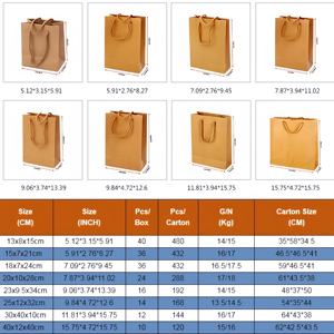 Sacs en papier kraft blancs personnalisés en gros avec poignée découpée et trou perforé pour l'emballage alimentaire (lait et sushi) avec logo imprimé - Product Image 5