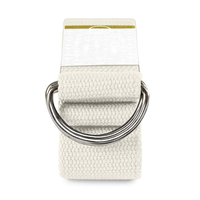 Katoenen D Ringen Yoga Riemen Riem Custom Met Logo Groothandel