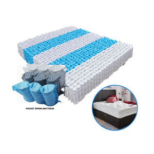 Lò Xo Bỏ Túi <span class=keywords><strong>3</strong></span> Vùng Cuộn Hoặc Nén Phẳng Cho Nệm Lò Xo Bỏ Túi Tùy Chỉnh Cấp Độ Cho Nệm - Product Image 1