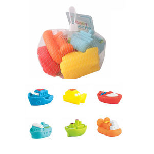 Barco de Juguete de Goma Suave, Colorido, Sin BPA, No Poroso, con Diseño de Dibujos Animados, para Niños, para <span class=keywords><strong>Jugar</strong></span> en <span class=keywords><strong>el</strong></span> Agua, en <span class=keywords><strong>el</strong></span> Baño o en la Playa - Product Image 1