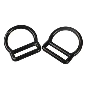 Penjualan terlaris cincin dapat disesuaikan logam kustom kualitas baik cincin D perangkat keras untuk aksesoris Harness keselamatan