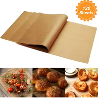 Vente chaude Shanghai Haisheng papier sulfurisé parchemin cuisson doublures feuilles double couche gâteau alimentaire emballage cuisson doublures"