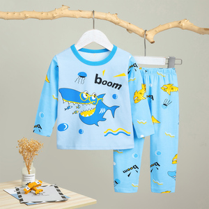 Vêtements pour enfants en gros, ensemble de vêtements pour garçons à manches longues, ensemble de vêtements en coton pour le printemps, pour enfants de 1 à 10 ans - Product Image 2