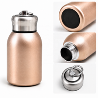 Gobelet isotherme compact en acier inoxydable avec gravure laser personnalisée pour cadeaux promotionnels et utilisation quotidienne en trajet domicile-travail