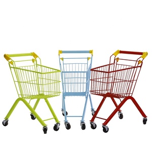 Panier <span class=keywords><strong>de</strong></span> supermarché en métal chromé pour enfants, Mini-supermarché, <span class=keywords><strong>design</strong></span> personnalisé à vendre - Product Image 5