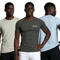 T-shirt de sport surdimensionné à manches courtes pour homme, respirant, anti-humidité, extensible, coupe quotidienne, haute qualité, personnalisé