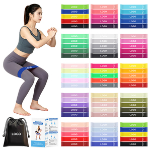 Mini Resistance <b>Bands</b> Latex Elastic <b>Workout</b> <b>Bands</b> for Home Gym Fitness Training Custom Logo Wholesale Supplier - Product Image 1