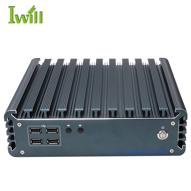 Desktop Industrial PC I5 1235U Rugged Fanless Mini Pc for Control Edge Computing Ai Industrial Automation