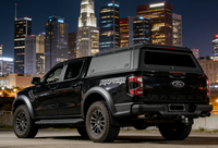 Ford F-150 5.5 ft con cubierta plegable de acero bajo riel, cubierta enrollable, toldo, cubierta de lona y topper para camioneta