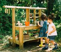 Table de jeu Montessori pour la maternelle et la crèche, avec pèse-personnes et accessoires de cuisine, mobilier pour tout-petits, ensemble de jeu de rôle pour la maternelle