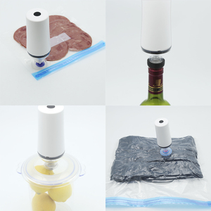 Scelleuse sous vide portable rechargeable de petite taille, adaptée aux sacs sous vide, avec 5 sacs sous vide inclus - Product Image 6