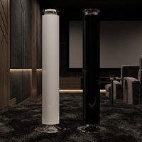 Diffuseur d'arômes intelligent de luxe à piles, sans eau, pour huiles essentielles, avec charge Type-C et lumière ambiante RGB, pour la maison et le bureau