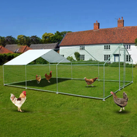 Cage à poules en fil métallique portable, petite et moyenne, améliorée, pour l'extérieur, poulailler, cage à poules pondeuses, poulailler mobile