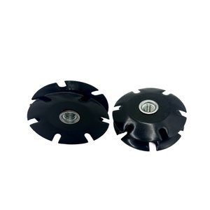 Tuerca de resorte Xin Accessories M6 con oxidación negra para conector de horquilla de bicicleta, grado A, nivel 6.8, acero al manganeso - Product Image 2