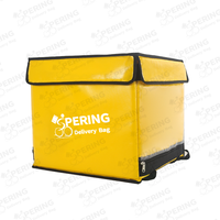500D Bâche Pliable Isolé Restauration Livraison Sac À Dos Alimentaire Transport Glacière Sac