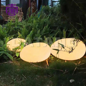 Lampes de jardin imperméables pour l'extérieur, décoratives pour villa, cour, paysage, pierres lumineuses, motifs lumineux - Product Image 2