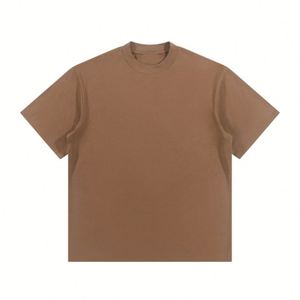 T-shirts d'été pour hommes, teints, grande taille, respirants, écologiques, à épaules tombantes, unis, avec design personnalisé sur le devant, pour la gym et le fitness - Product Image 2