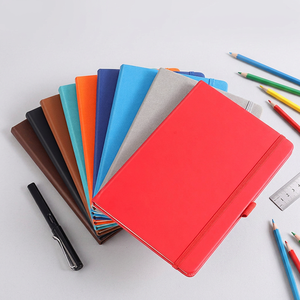 Customized <b>A5</b> strap notebook for enterprise office meeting memo book - Product Image 1