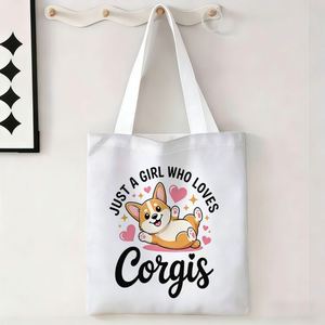 Sac fourre-tout pour femme TOTEUSVIA à imprimé chat, sac en toile à ouverture supérieure pour le shopping, le travail et l'école - Lavable en machine - Product Image 6