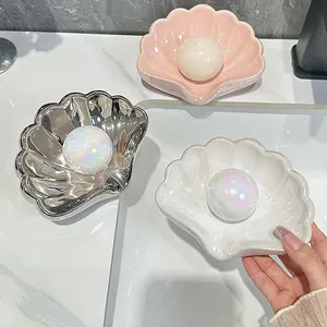 Jabonera de Plástico Portátil de Estilo Simple y Creativo, Jabonera Personalizada para Baño, con Drenaje - Product Image 3