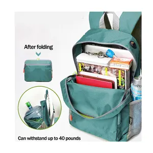 旅行用パック可能バックパック/男性と女性用の折りたたみ式ハイキングバックパック/キャンプ用の軽量バックパック