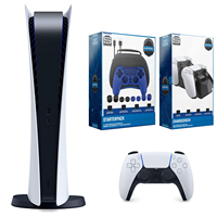 Expédition immédiate 5 consoles PS5 2 manettes Matériel ABS Prise en charge du multijoueur Promotion en cours Achetez 300 obtenez 150 gratuits Remise