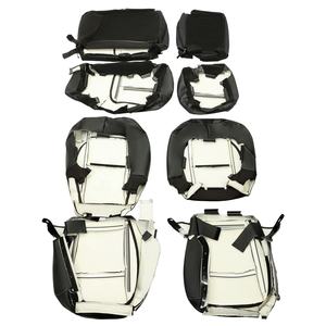 Fundas <span class=keywords><strong>de</strong></span> asiento <span class=keywords><strong>de</strong></span> cuero sintético negro para Jeep Wrangler JL 4DR <span class=keywords><strong>Rubicon</strong></span> 2018-2023 - Product Image 2