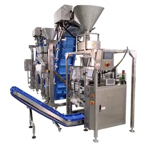 Focus Machinery Automatic Frozen Chicken Nuggets Packaging Machine Chicken Fillet Bagging System Factory Price