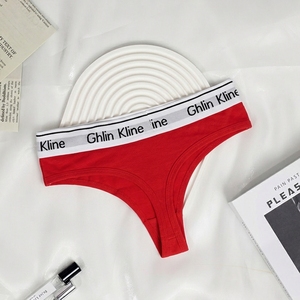 <span class=keywords><strong>Slip</strong></span> da donna a vita media in cotone con bordo ampio bianco, modello Tide Brand Explosions - Product Image 4