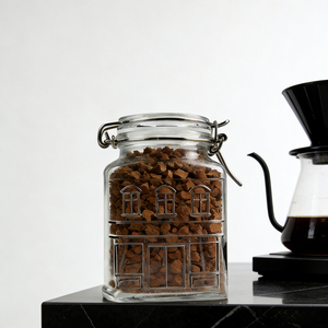 Café Instantáneo Orgánico Arábica Liofilizado de 90g, Marca Yuhu, en Frasco de Vidrio de Doble Capa, Venta al Por Mayor - Product Image 5
