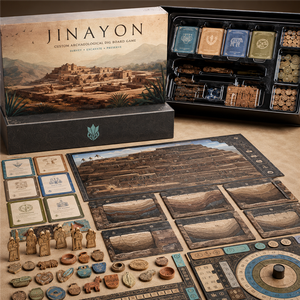 Jeu de Société Personnalisé sur le Thème des Excavations Archéologiques : Jeu de Table Stratégique pour la Conservation des Musées, en Carton Recyclable pour le Patrimoine - Product Image 2
